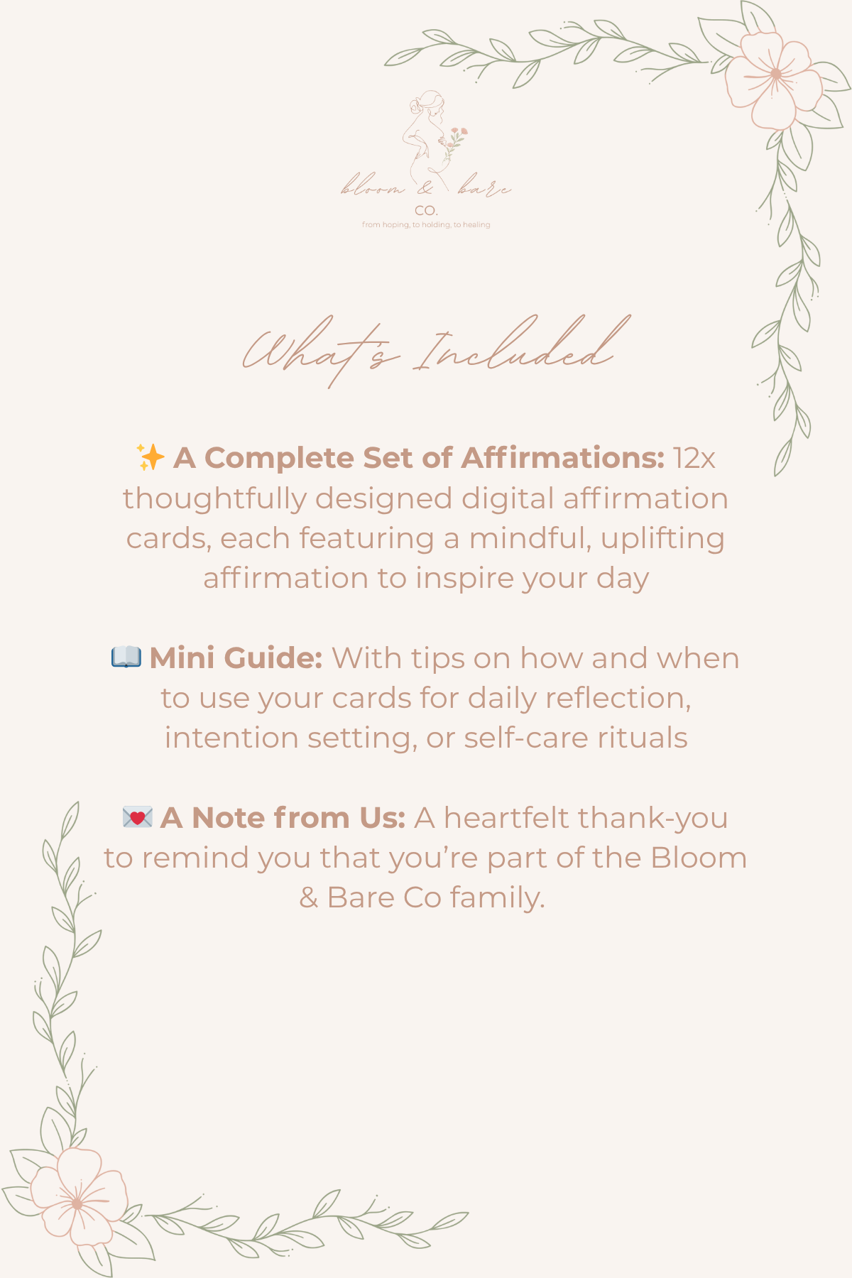 For Every Chapter™ | Beyond Baby Affirmation Card Set