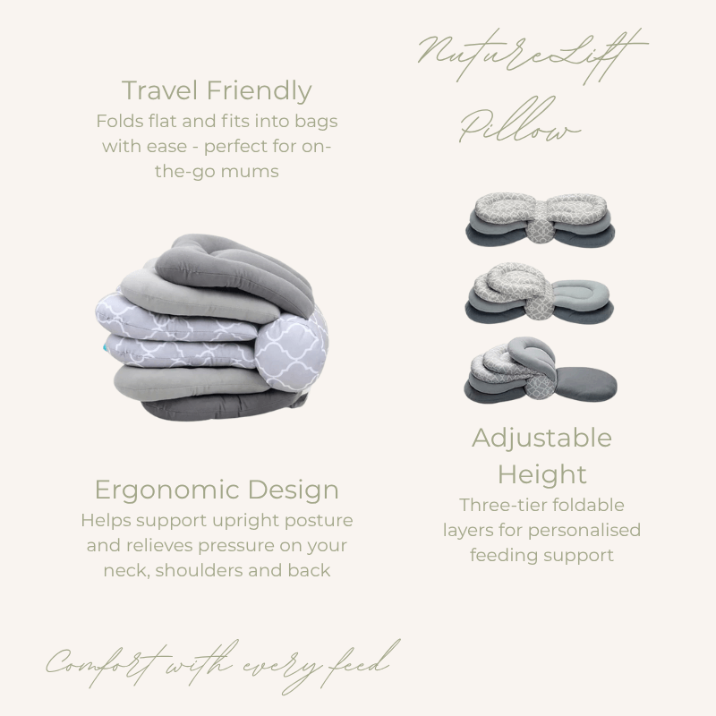 NutureLift™ Pillow | Feeding Support