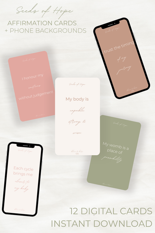Seeds of Hope™ | TTC Affirmation Card Set