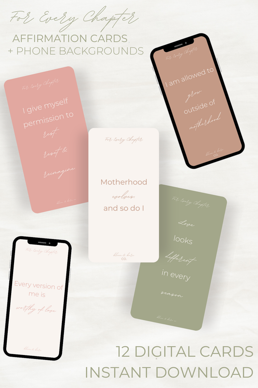For Every Chapter™ | Beyond Baby Affirmation Card Set