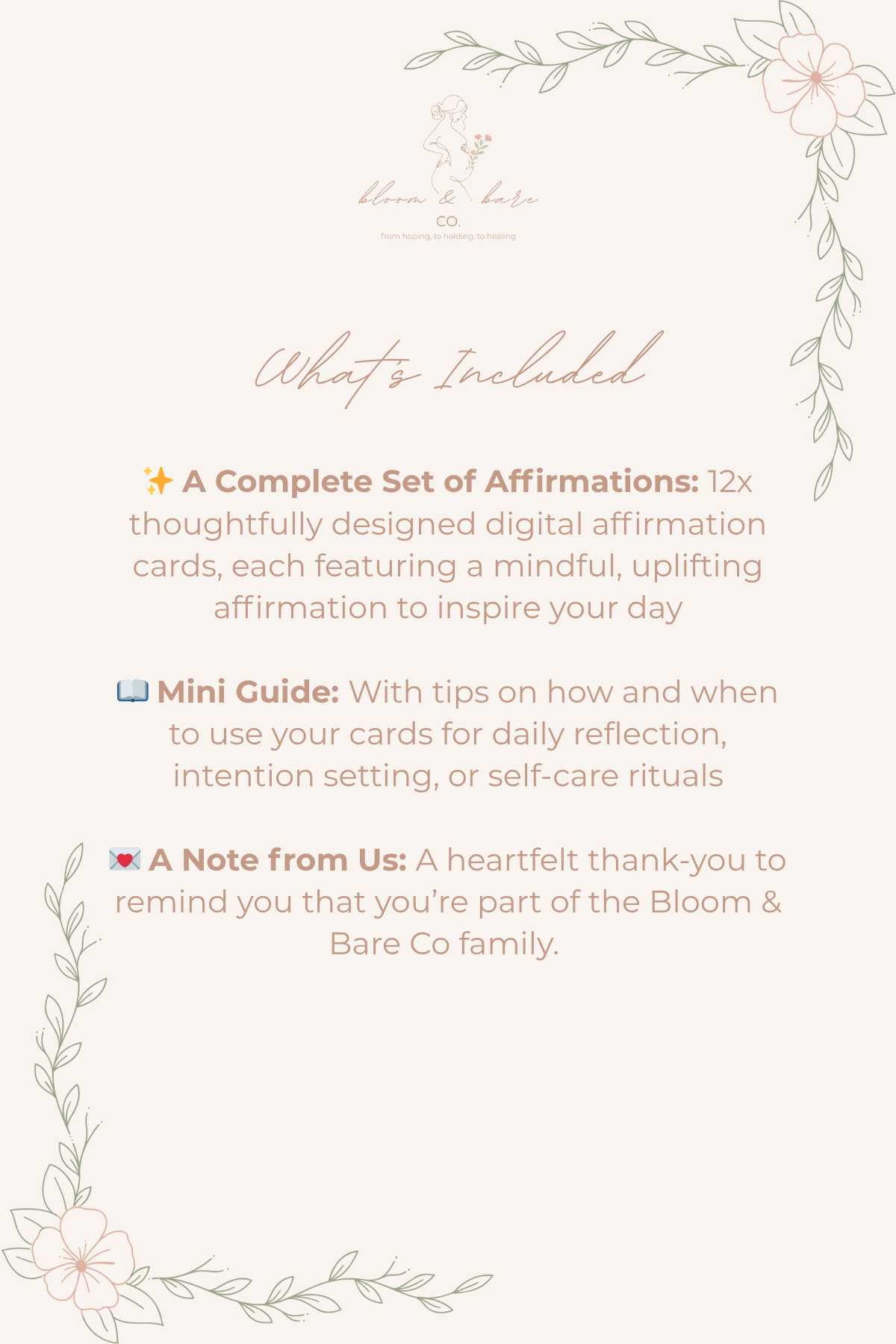 Seeds of Hope™ | TTC Affirmation Card Set