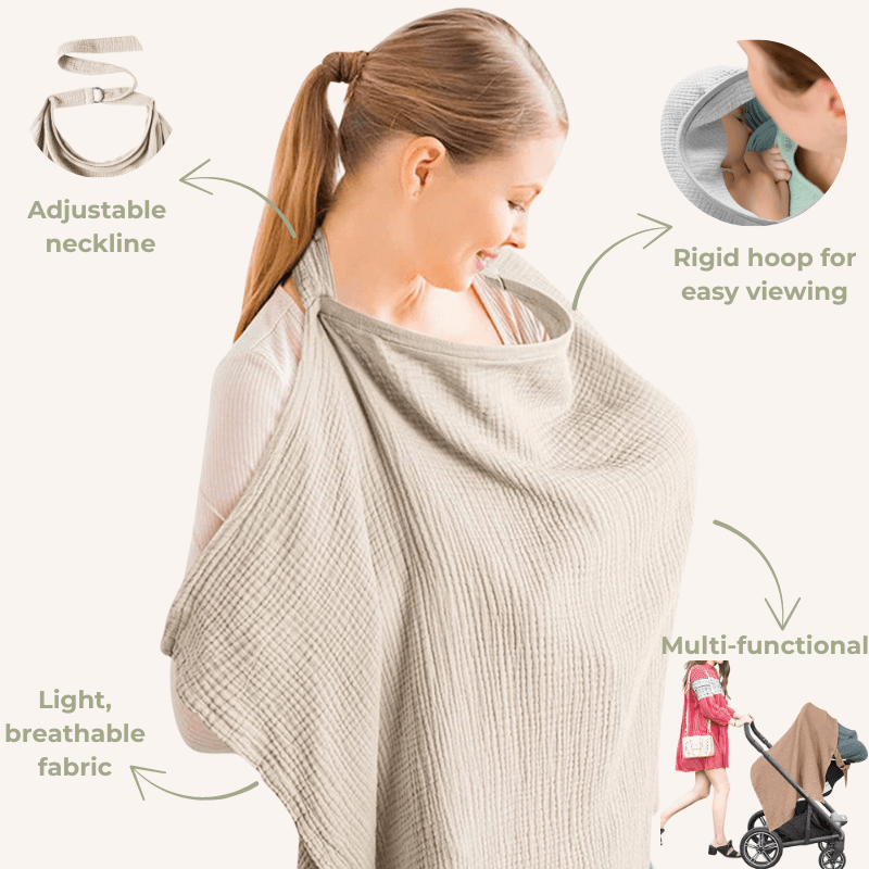 Comfort Cover™ | Privacy Blanket for Feeding & Prams