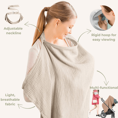 Comfort Cover™ | Privacy Blanket for Feeding & Prams